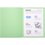EXACOMPTA SUBCARPETA FOREVER 170 A4 VERDE VIVO 100-PACK 420013E